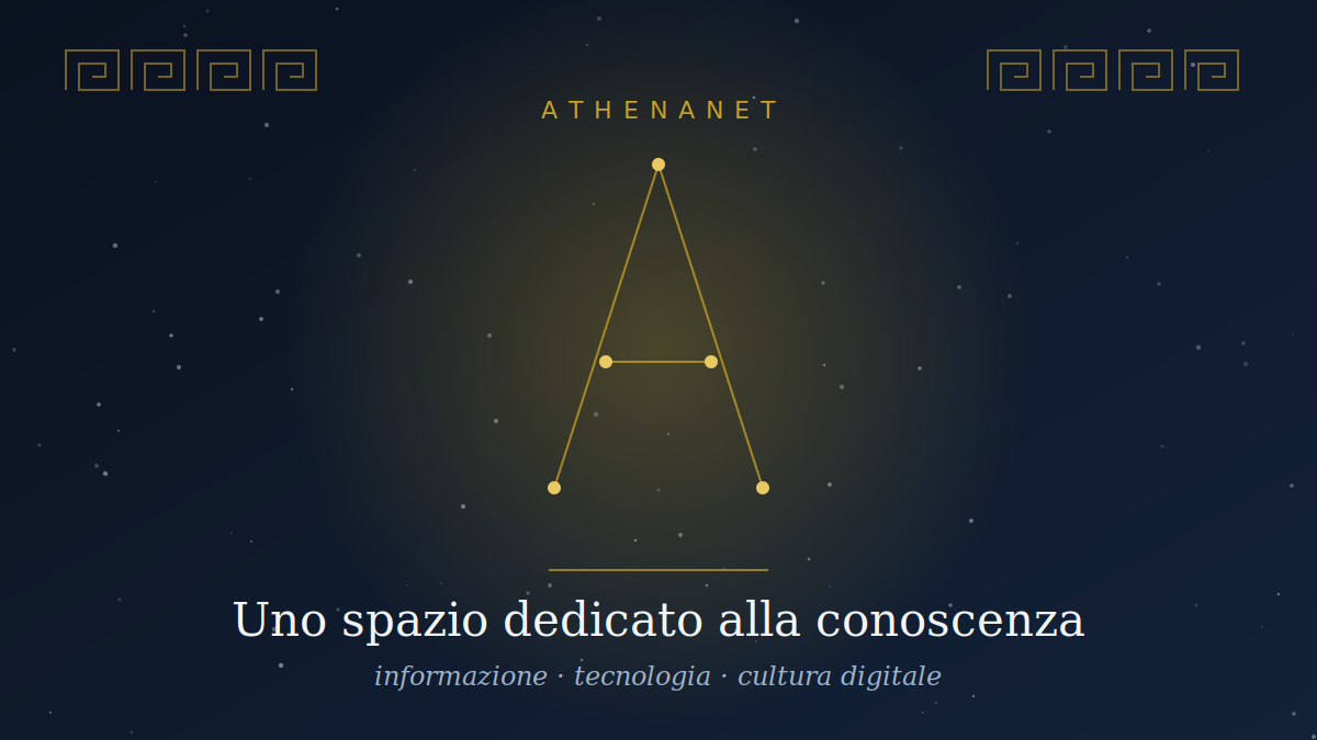 AthenaNet - Uno spazio dedicato alla conoscenza